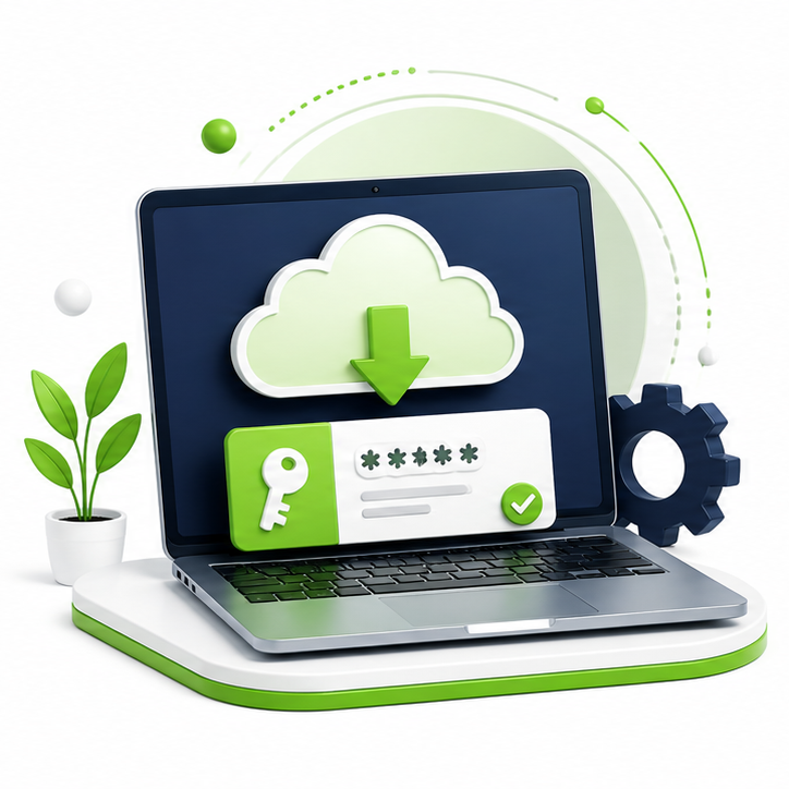 Sofortiger Software Download