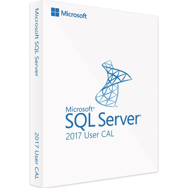 Microsoft SQL Server 2017 User CAL | Zertifiziert