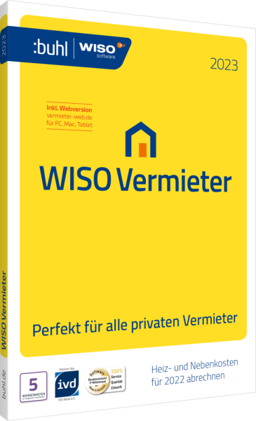 WISO Landlord 2023 for tax year 2022 | for Windows