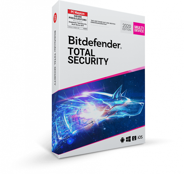 Bitdefender Total Security 2026 | 5 Geräte | 1 Jahr