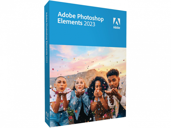 Adobe Photoshop Elements 2023 | Windows / Mac | Dauerhaft gültig | Blitzversand