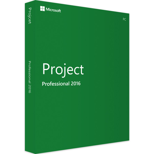 Microsoft Project 2016 Professional | Windows | 1 PC | ESD