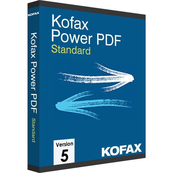 Kofax Power PDF Standard 5.0 | Blitzversand | Zertifiziert
