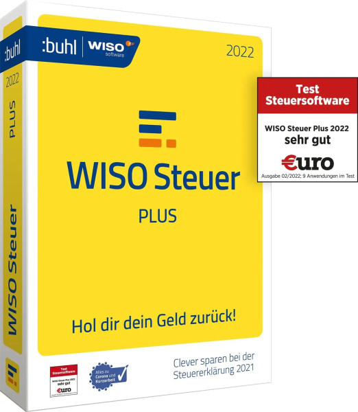 WISO steuer Plus 2022 Anno fiscale 2021 | per Windows