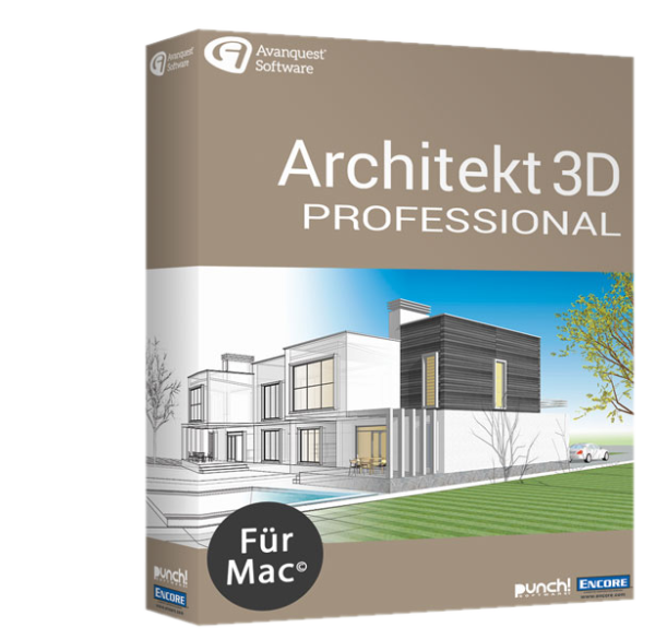 Avanquest Architekt 3D 20 Professional | per MAC