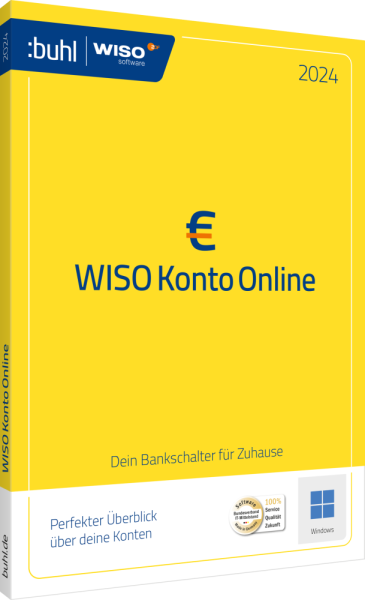 WISO Konto Online 2024 | für Windows