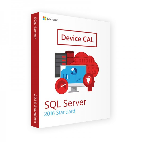 Microsoft SQL Server 2016 Device CAL | Zertifiziert