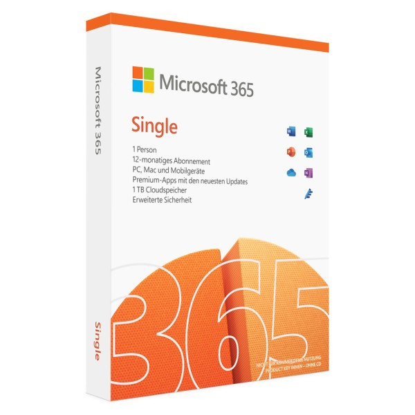 Microsoft Office 365 Single - PC / Mac / Mobilgeräte | Sofortdownload | Jetzt Kaufen!