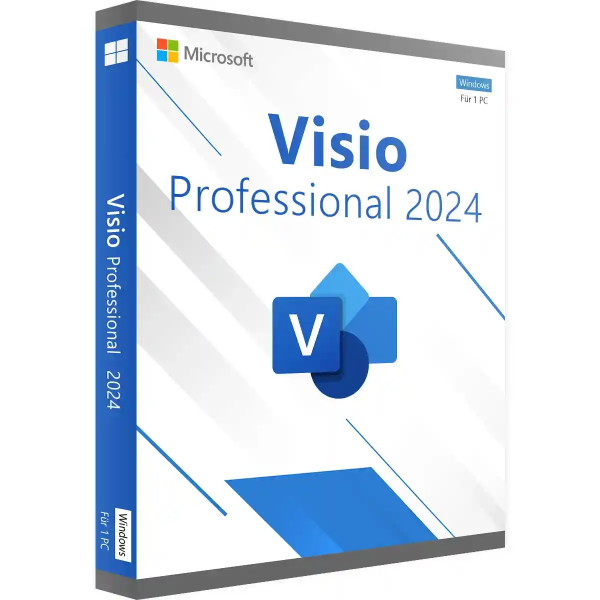 Microsoft Visio 2024 Professional | Windows | Legato all'account