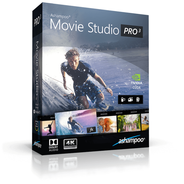 Ashampoo Movie Studio Pro 3 | Sofortdownload | Blitzversand