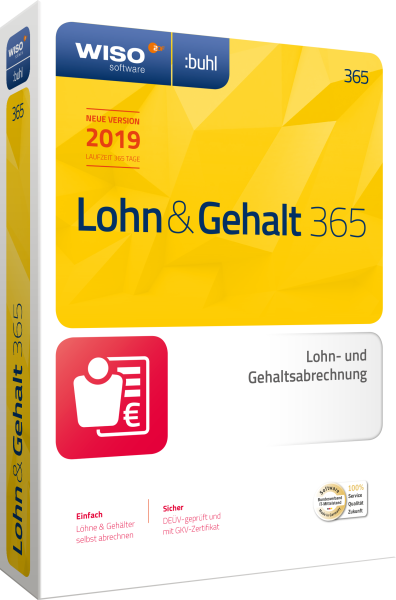 WISO Wage & Salary 365 | for Windows