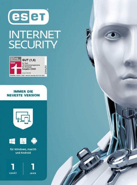 ESET Internet Security 2026 | Mac/PC/Mobilgeräte | Sofortdownload