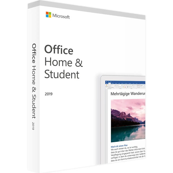 Microsoft Office 2019 Home and Student | Mac | Legato all'account