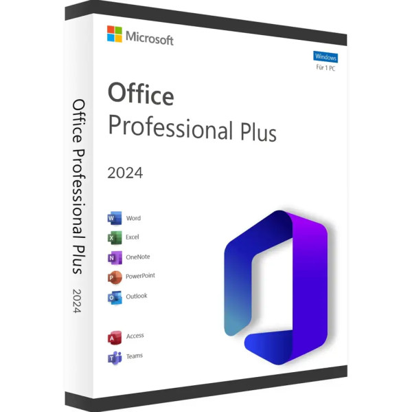 Microsoft Office 2024 Professional Plus | for Windows | 1–5 users