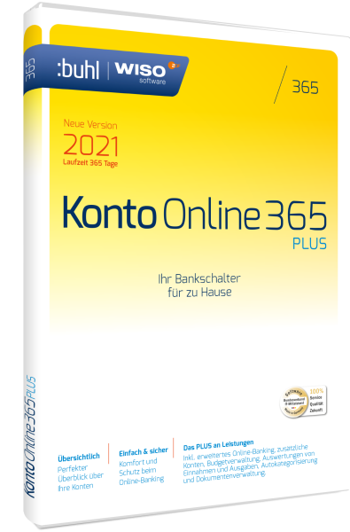 WISO Account Online Plus 365 | for Windows
