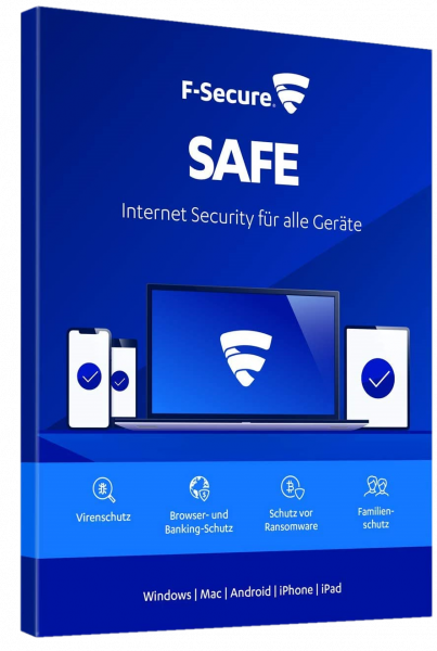 F-Secure Safe 2026 | 5 Geräte | 2 Jahre